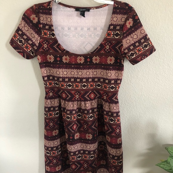 Boho Mini Dress - Picture 2 of 4